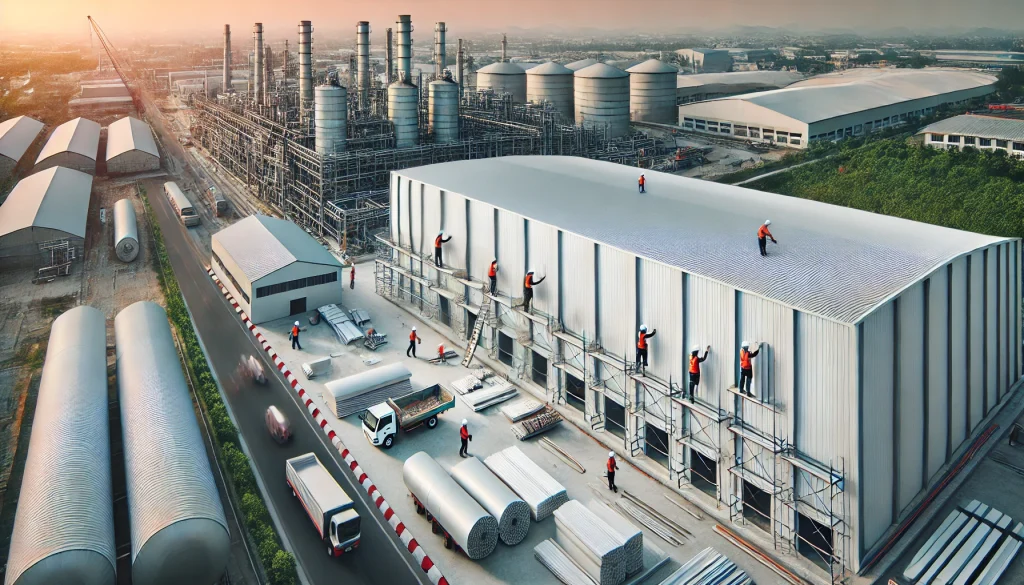 Sandwich Panel: Solusi Terbaik untuk Konstruksi di Kota Industri